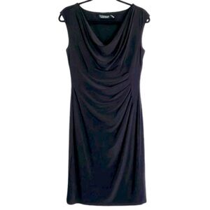 Ralph Lauren Sleeveless Black Dress Size 10